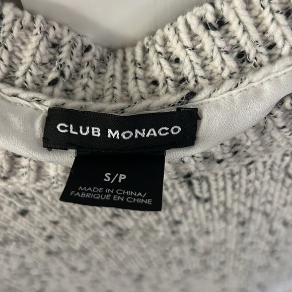Club Monaco Grey Crewneck Sweater - Picture 2 of 5